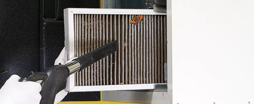 Clogged Air Duct Cleaning Process in Trenton, NJ