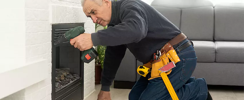New Indoor Fireplace Installation in Trenton, New Jersey