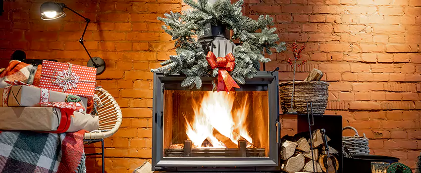 Travis Industries Linear Gas Fireplace Installation in Trenton, New Jersey