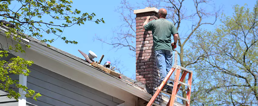 Vinyl and PVC Chimney Flashing Installation in Trenton, NJ