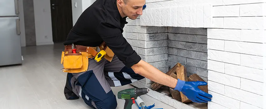 Fireplace Damaged Damper Frame Repair Services in Trenton, New Jersey
